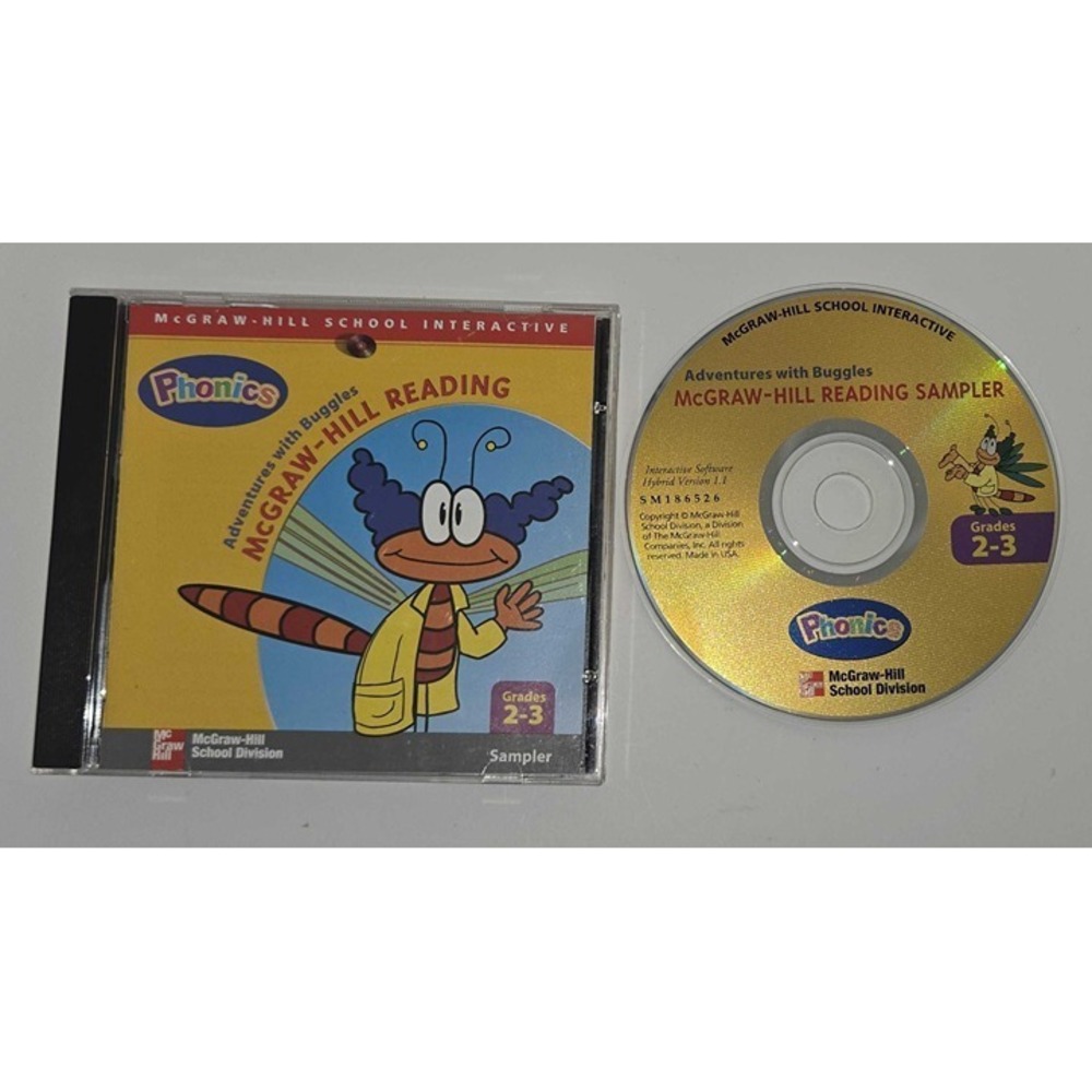 McGraw-Hill Adventures with Buggles Phonics Reading Sampler CD-ROM Grades 2-3